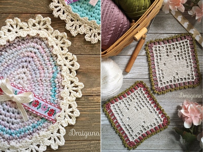 Decorative Easter Doilies Free Crochet Patterns