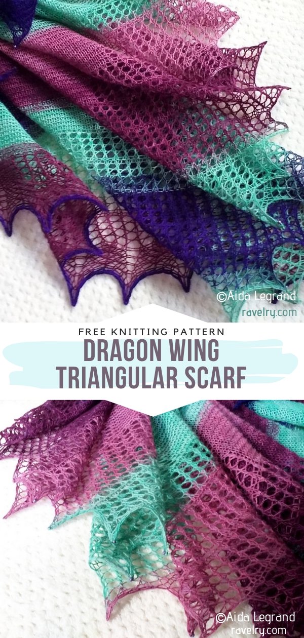 Fantastic Wing Shawls Free Knitting Patterns