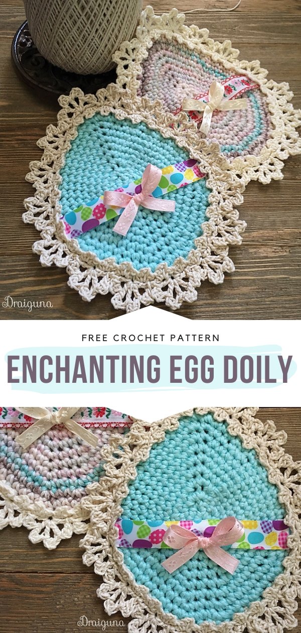 Decorative Easter Doilies Free Crochet Patterns