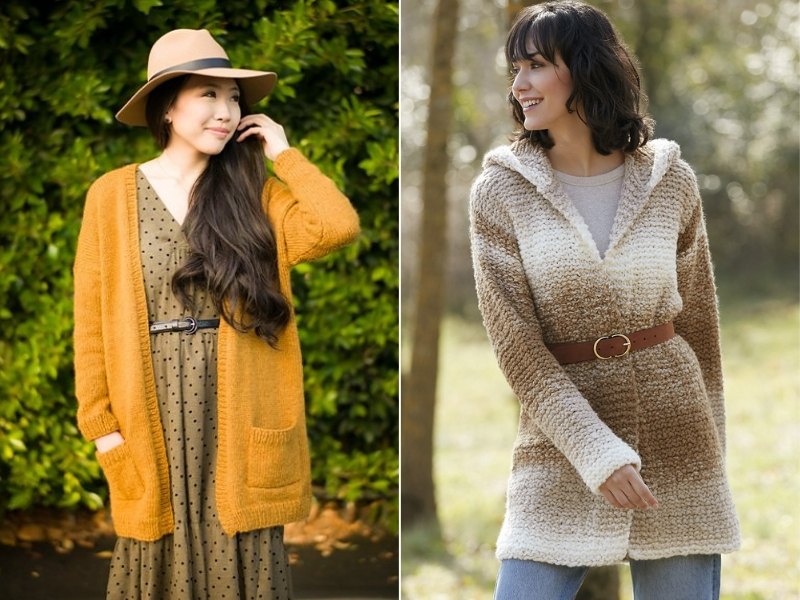 Can-do Cardigans Free Knitting Patterns