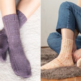 Pretty Basic Socks Free Knitting Patterns
