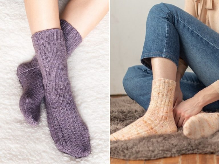 Pretty Basic Socks Free Knitting Patterns