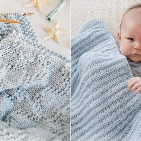 Simple Baby Blankets Free Knitting Patterns