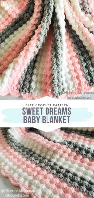 Quick and Simple Baby Blankets - Free Crochet Patterns