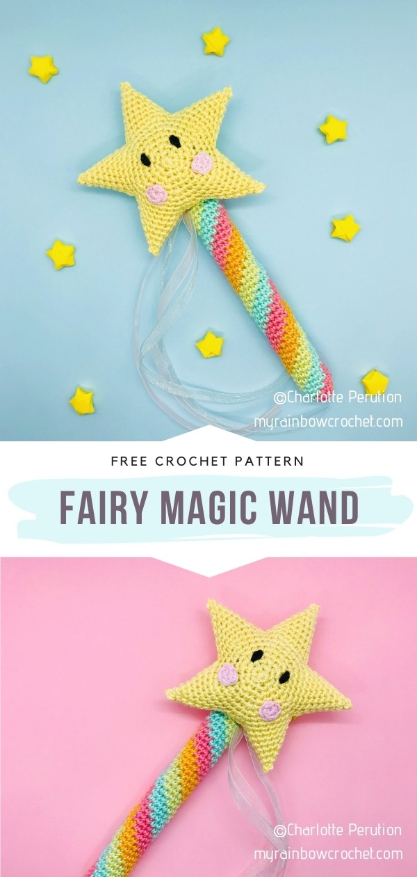 crochet magic wand