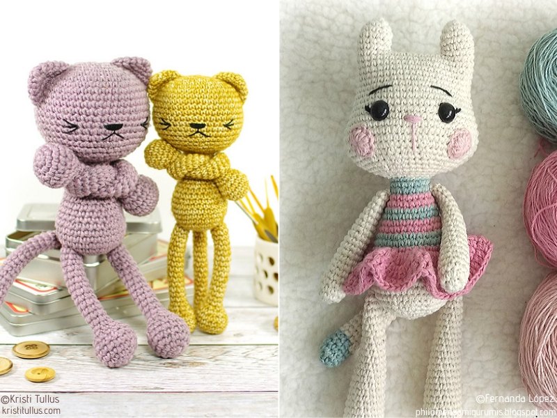 Awesome Amigurumi Cats Free Crochet Patterns