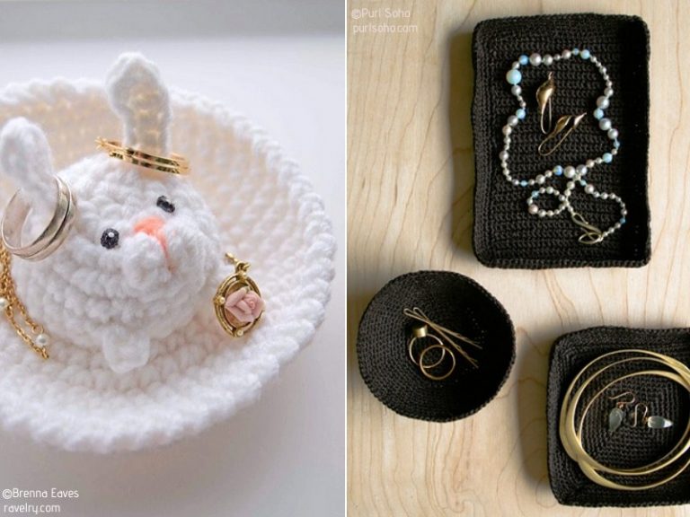 Crochet Jewelry Dishes