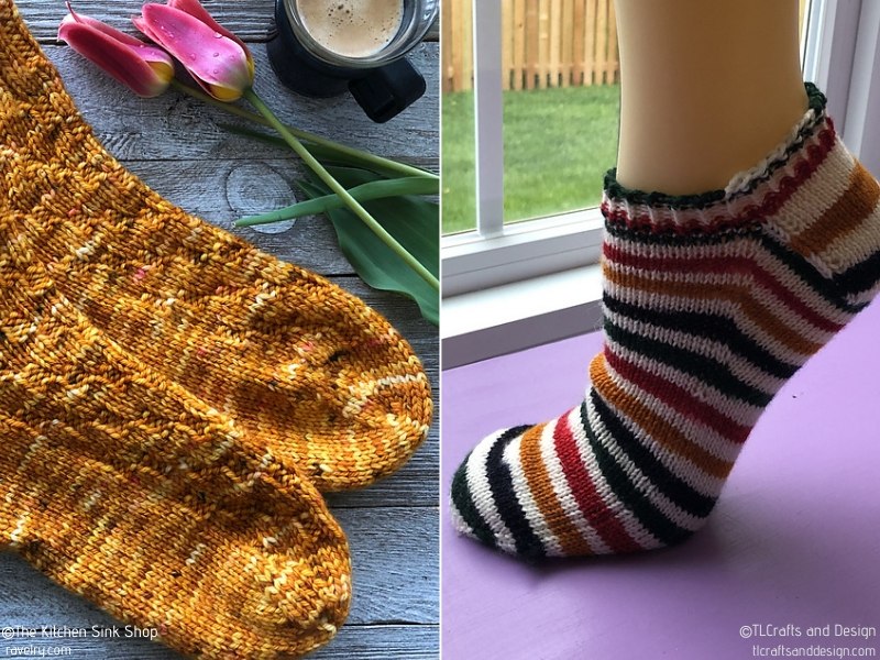 Delightful Socks Free Knitting Patterns