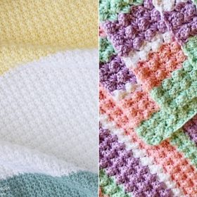 Lovely Textured Blankets Free Crochet Patterns
