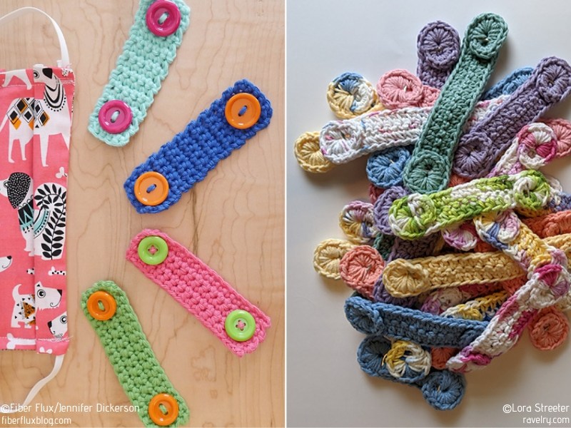 Crochet Mask Helpers Ear Savers