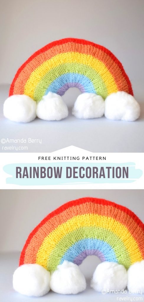 Happy Knit Rainbows Free Patterns