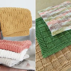 Simple Dishcloths Free Knitting Patterns