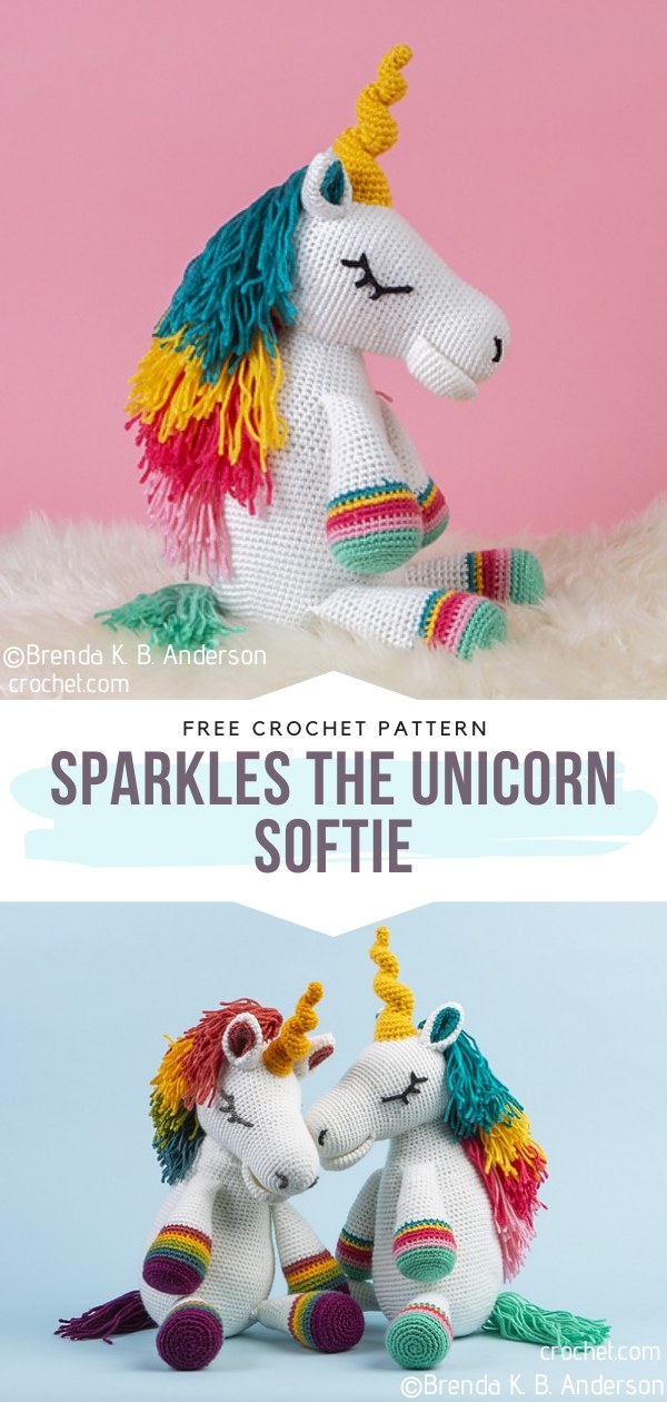 Unicorn Crochet Softie