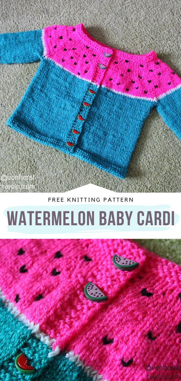 Knitted Baby Cardi