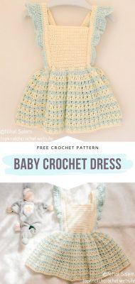 Sweet Mint Baby Dresses Free Crochet Patterns