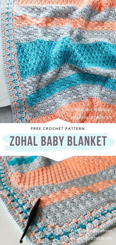 Textured Baby Blankets - Free Crochet Patterns