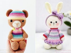 Rainbow Stripes Amigurumi Free Crochet Patterns