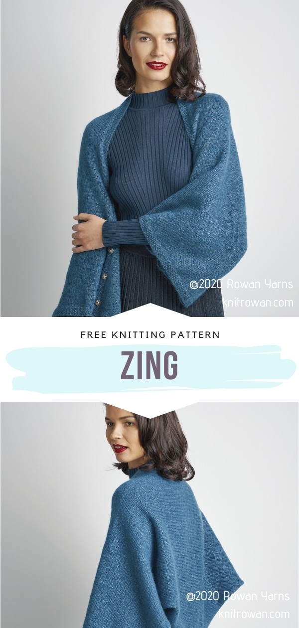 Chic and Stylish Shrugs - Free Knitting Patterns