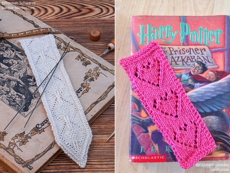 Beautiful Knit Bookmarks