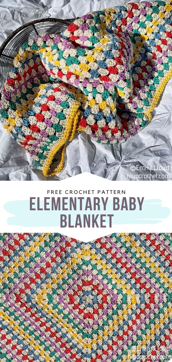 Elementary Crochet Baby Blanket