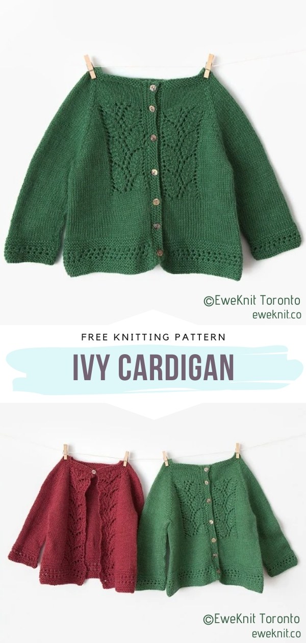 Knit Baby Cardigan
