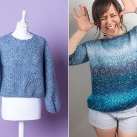 Ocean Blue Light Sweaters Free Knitting Patterns