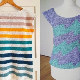 Spring Colors Knit Tees Free Patterns