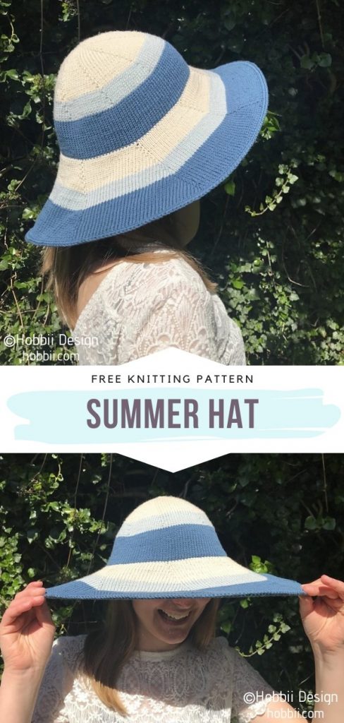 Chic Summer Hats - Ideas and Free Knitting Patterns