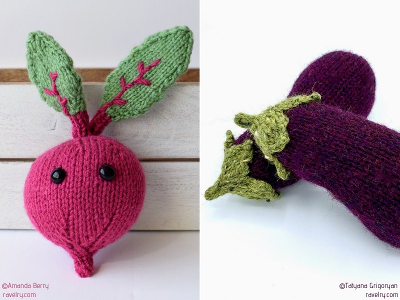 Knit Veggie Softies