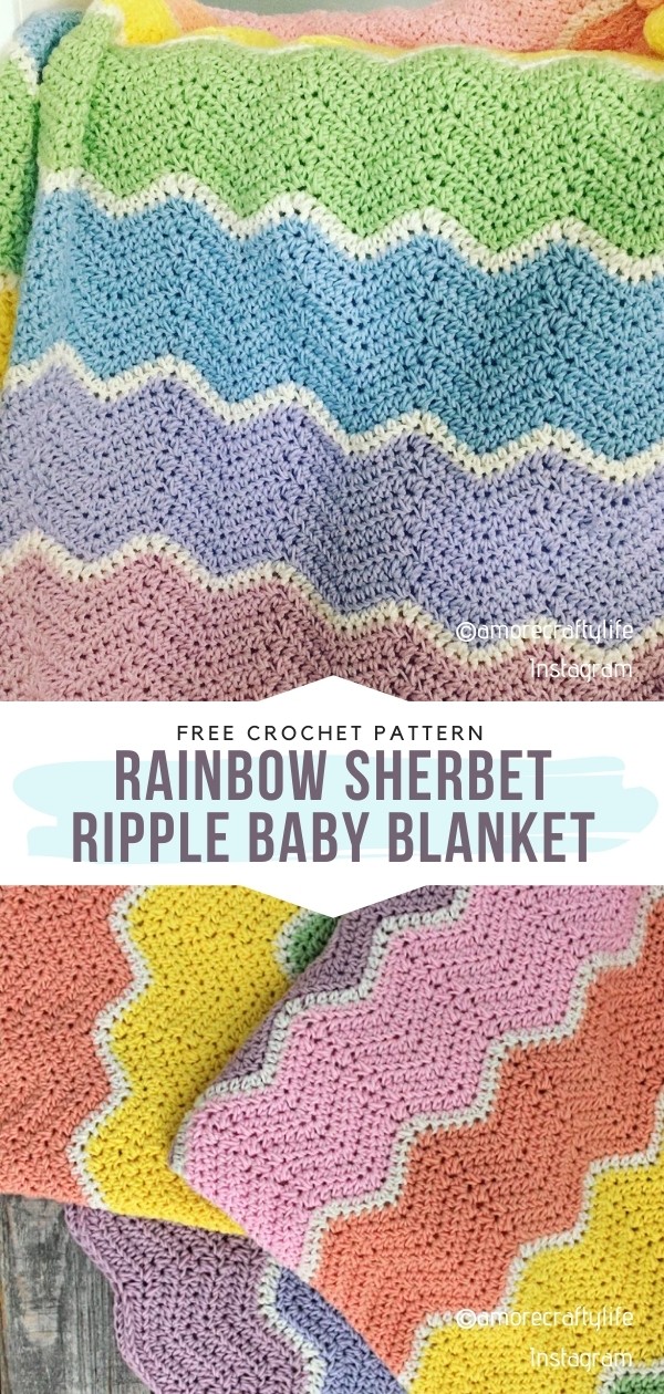 Ripple Baby Blanket