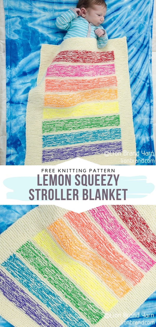 Knit Stroller Blanket