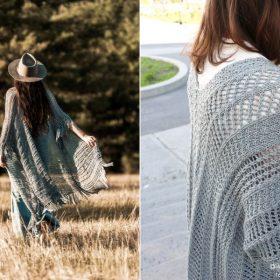Minimalist Kimonos Free Knitting Patterns