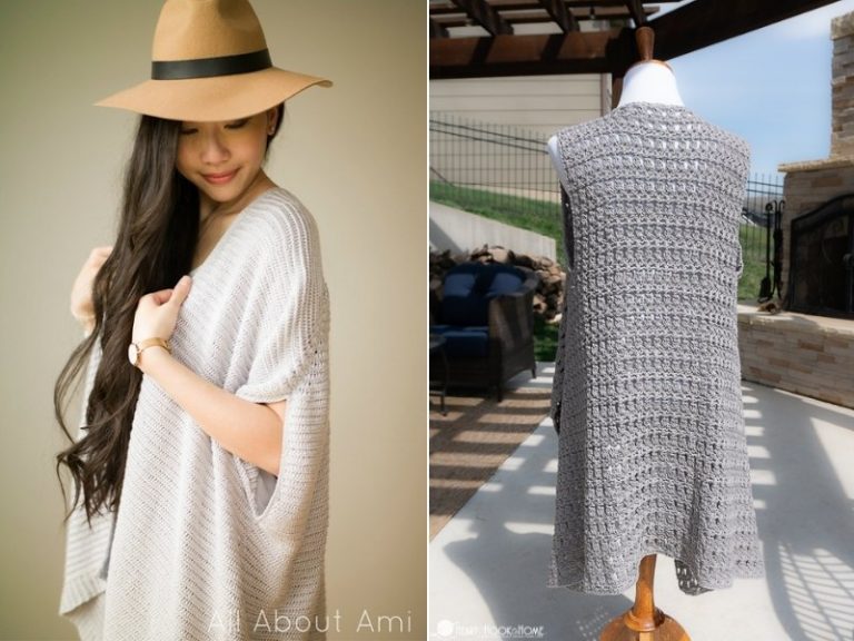 Minimalist Crochet Vests
