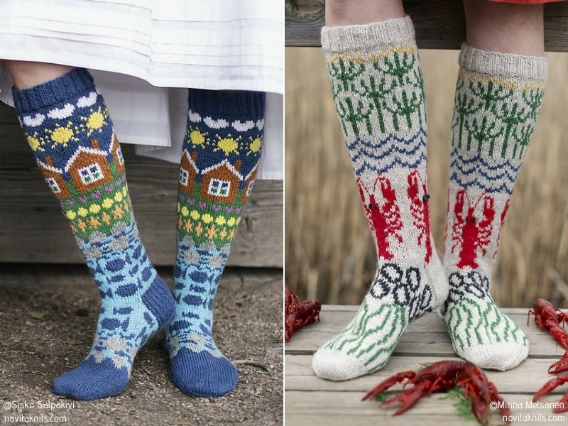 Novelty Socks Free Knitting Patterns