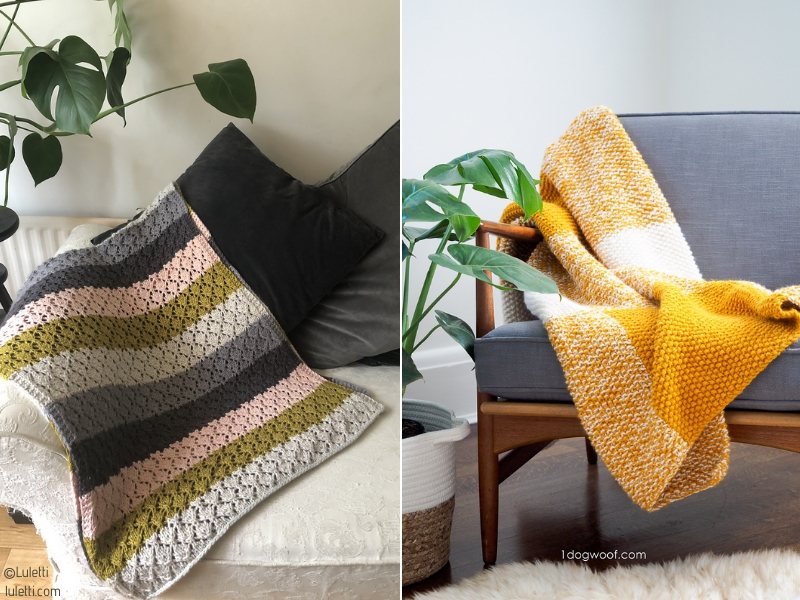 Simply Awesome Throws Free Knitting Patterns