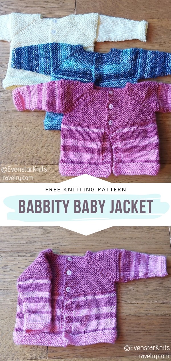 Knitted Baby Jacket