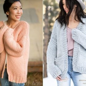 Simple Chunky Cardigans