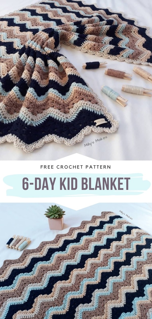 6-Day Kid Blanket