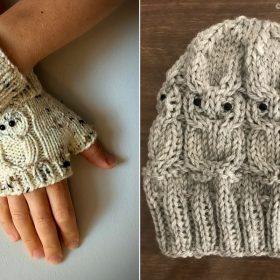 Owl Accessories with Free Knitting Patterns