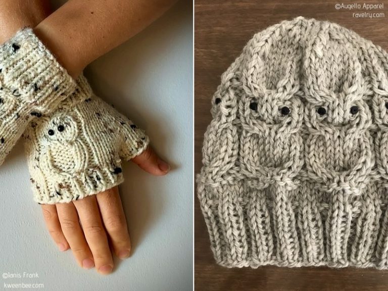 Owl Accessories – Free Knitting Patterns