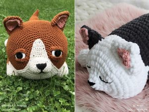 Heart-Melting Dog Softies with Free Crochet Patterns
