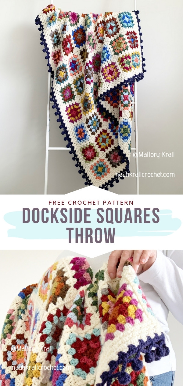 Granny Squares Throw