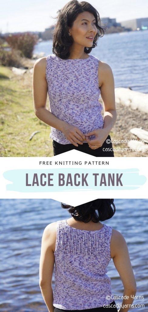 Minimalist Summer Tank Tops - Free Knitting Patterns