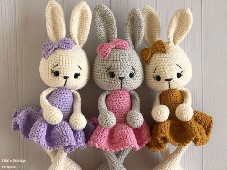 Sweet Amigurumi Bunnies Free Crochet Patterns