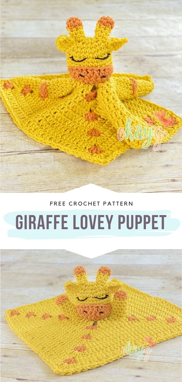 Crochet Giraffe Lovey