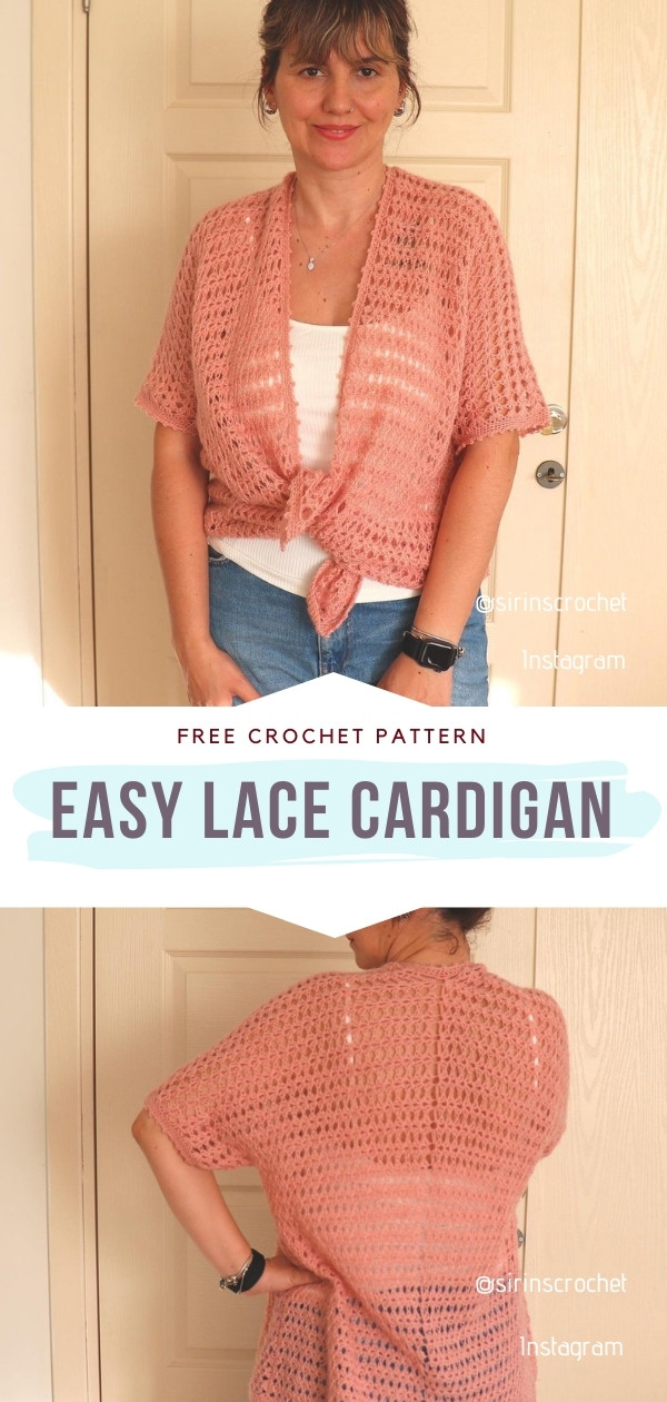 Crochet Lace Cardigan