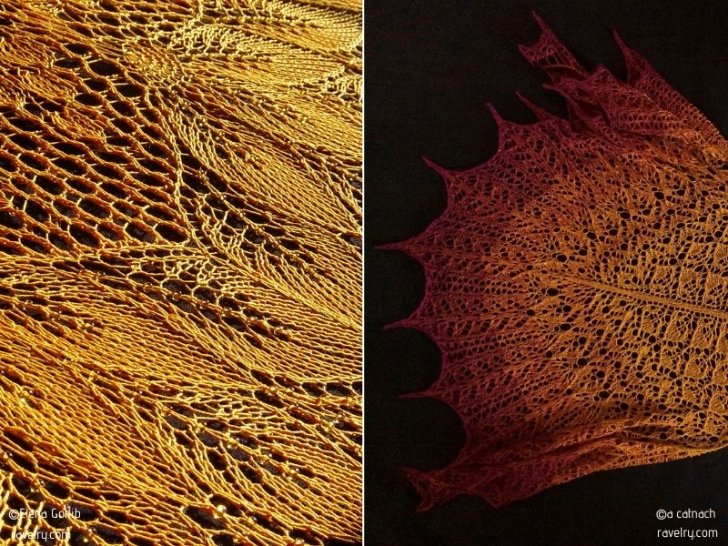 Intricate Shawls for Fall with Free Knitting Patterns
