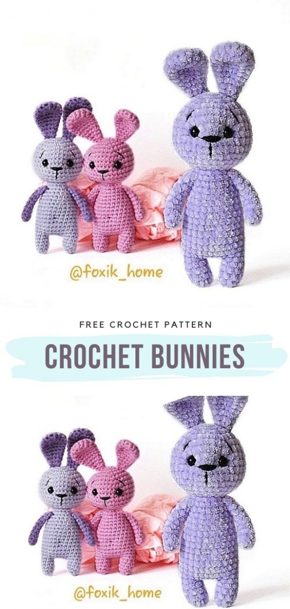 Sweet Amigurumi Bunnies - Free Crochet Patterns