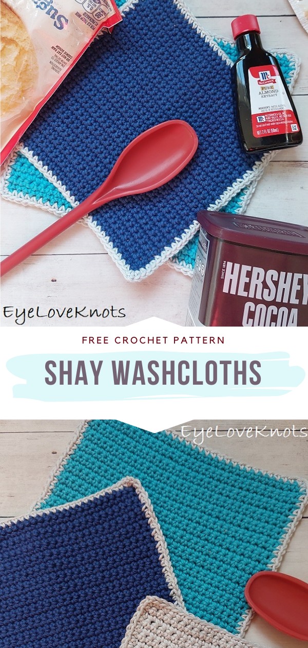Crochet washcloths