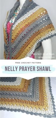 Charming Retro Vibes Shawls With Free Crochet Patterns